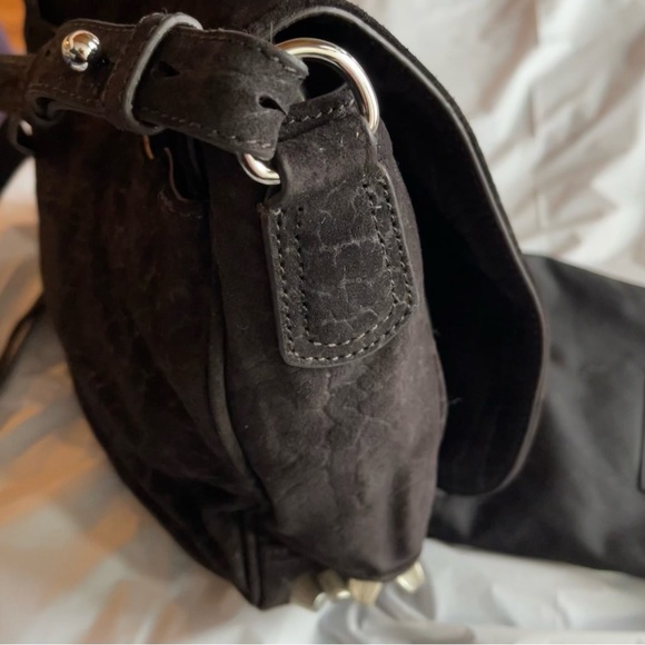 Alexander Wang Black Leather Crossbody Bag Studded Bottom NWT - Picture 13 of 17